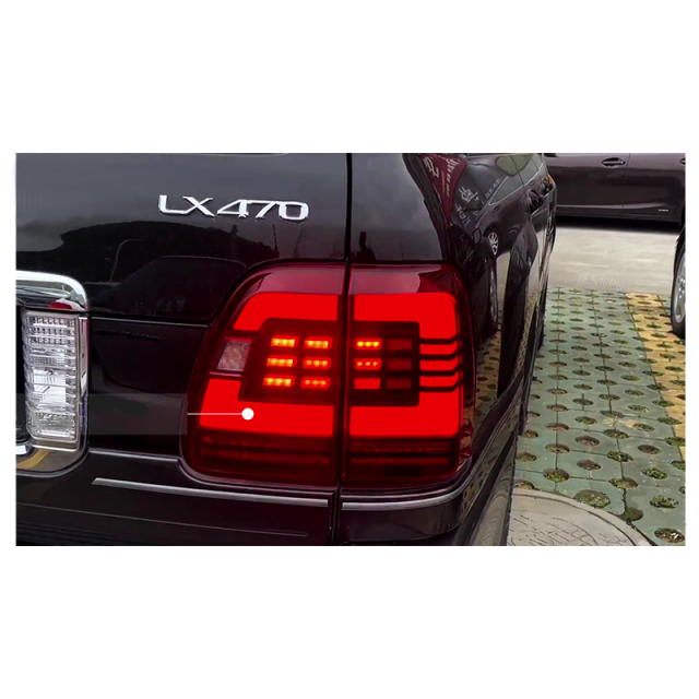 Suitable for Lexus LX470 Tail Light Assembly Modification LED running steering running water 2004-2007