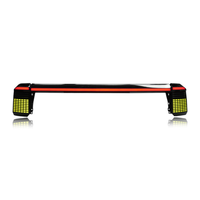 Suitable for 24 Toyota Prado LC250 Run through Tail Lights  LED flow turn signal lights modified tail lights