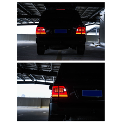 New models Suitable for 98-07 Toyota Landcruiser LC100 LED modified taillights