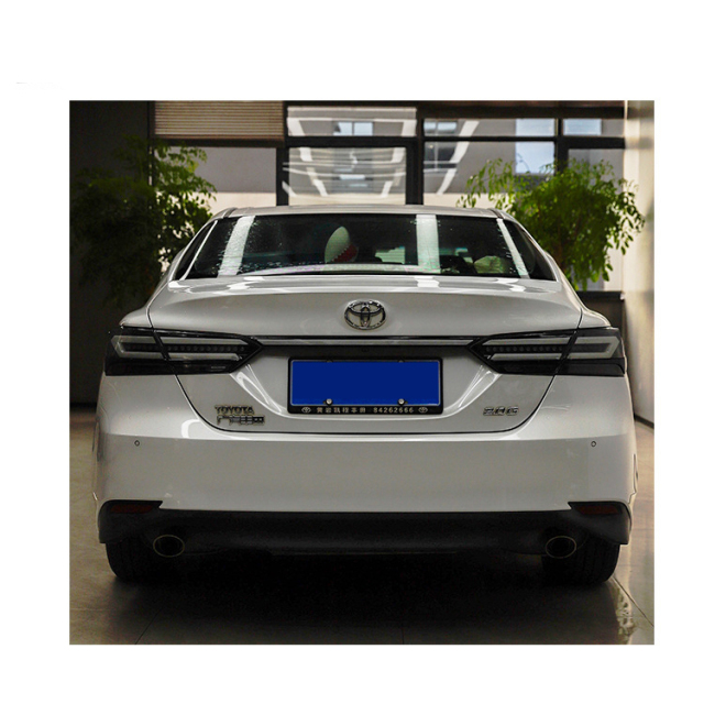 Модифицированные задние задние фонари для 2018-2022 Toyota Camry через задние фонари светодиодные задние фонари в сборе