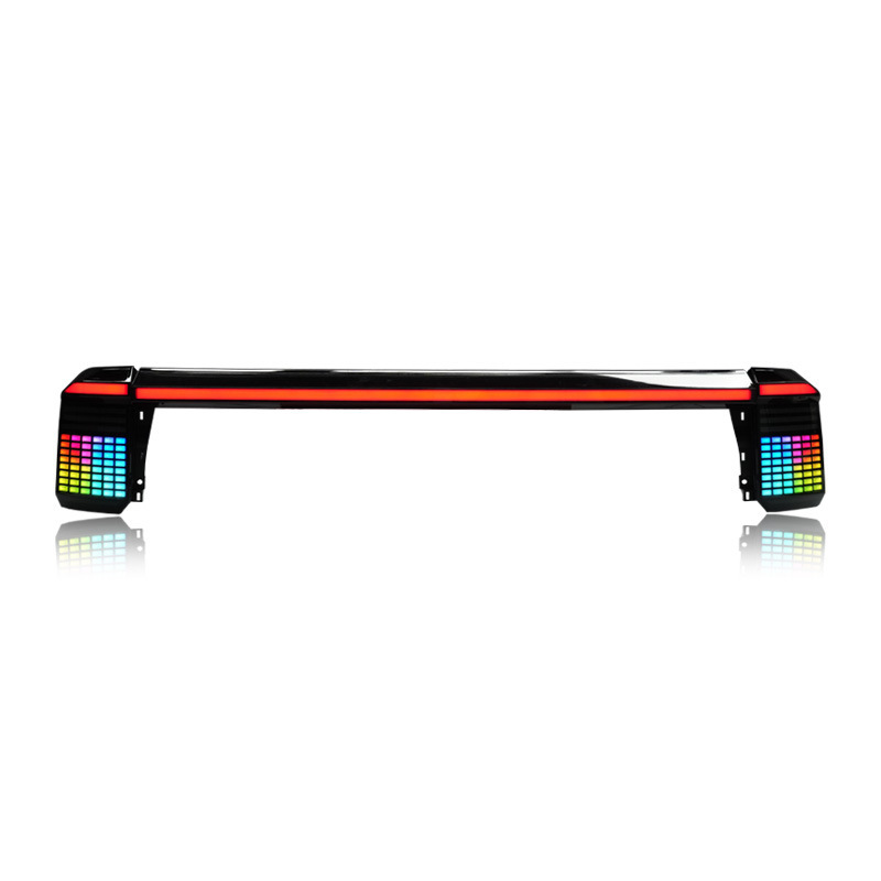 Suitable for 24 Toyota Prado LC250 Run through Tail Lights  LED flow turn signal lights modified tail lights