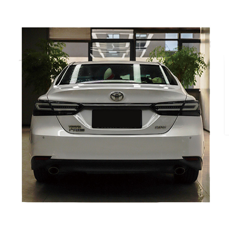 Модифицированные задние задние фонари для 2018-2022 Toyota Camry через задние фонари светодиодные задние фонари в сборе