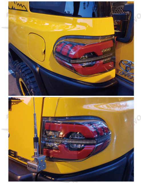 Suitable for 07-15 Toyota FJ Kurusawa tail light assembly LED retrofit tail light brake light