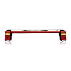 For 24 Prado LC250 Through Tail Lights Modified Through Running Water
