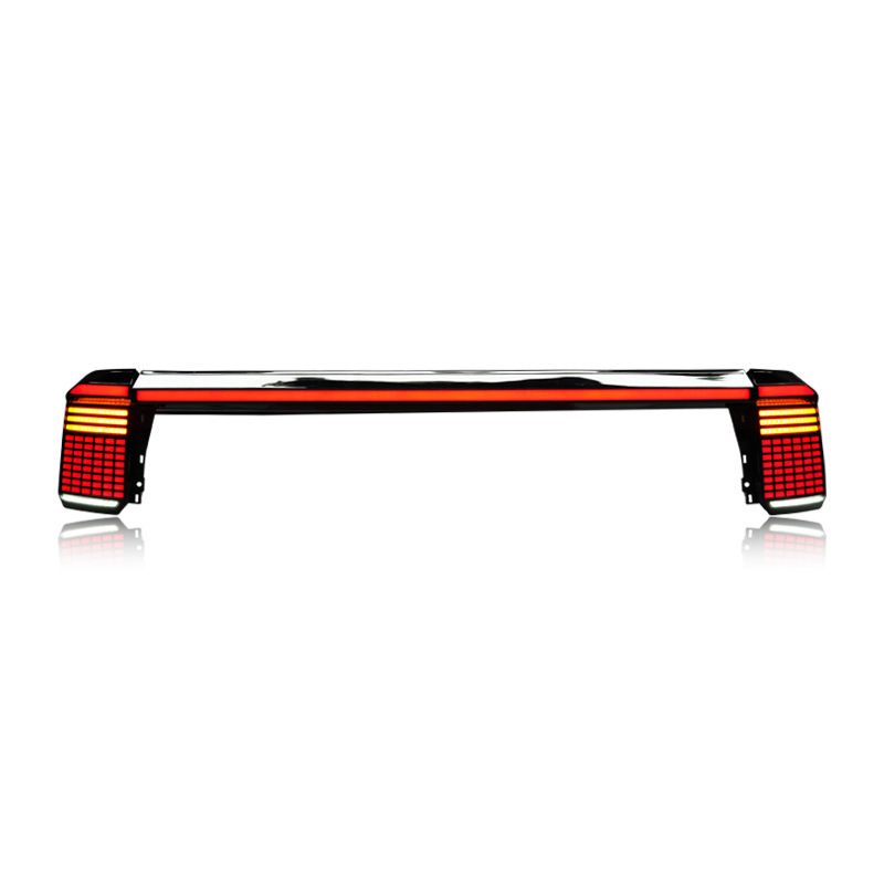 For 24 Prado LC250 Through Tail Lights Modified Through Running Water