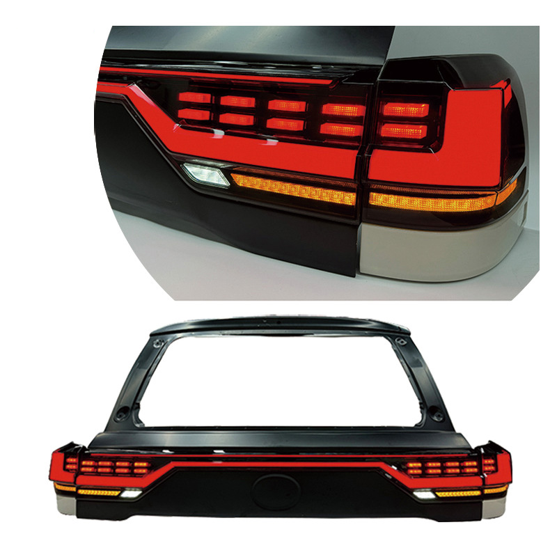 Fits Toyota Rancourt LC200 Upgraded Cut Through Tail Lights 2008-2021