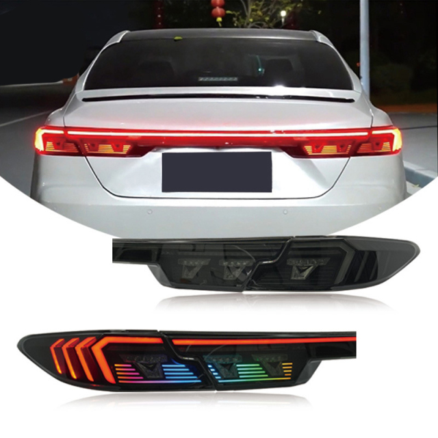 For 2024 Toyota Camry RGB Tail Light Assembly Conversion Running Lights Brake Steering