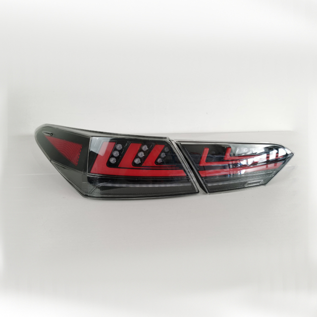 Suitable for 18 model Toyota Camry modified tail lamp assembly with breathing running water turn signal lamps