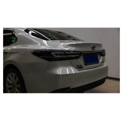 For Toyota VIII Camry Throughout Tail Lights Modified Tail Lights Led Running Brake Turn 2018-2