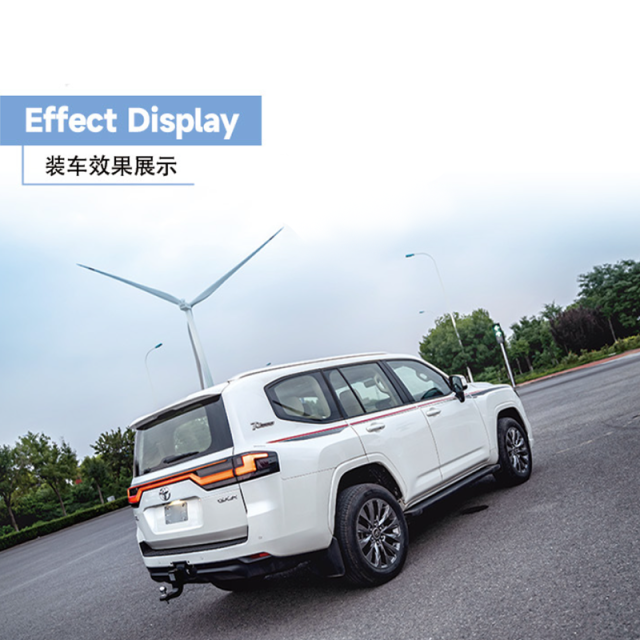 Suitable for Landcruiser LC300 through the tail light Tail light assembly running water steering