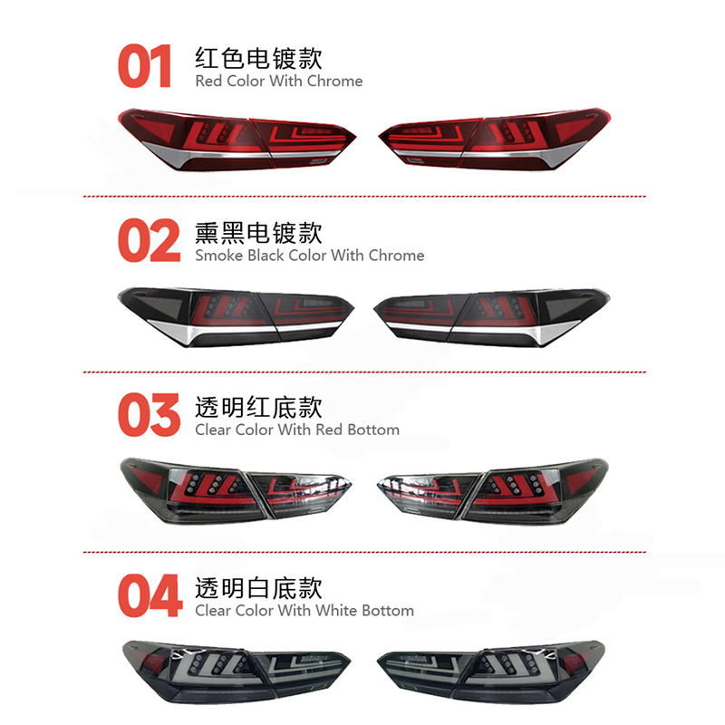 New models Suitable for 98-07 Toyota Landcruiser LC100 LED modified taillights