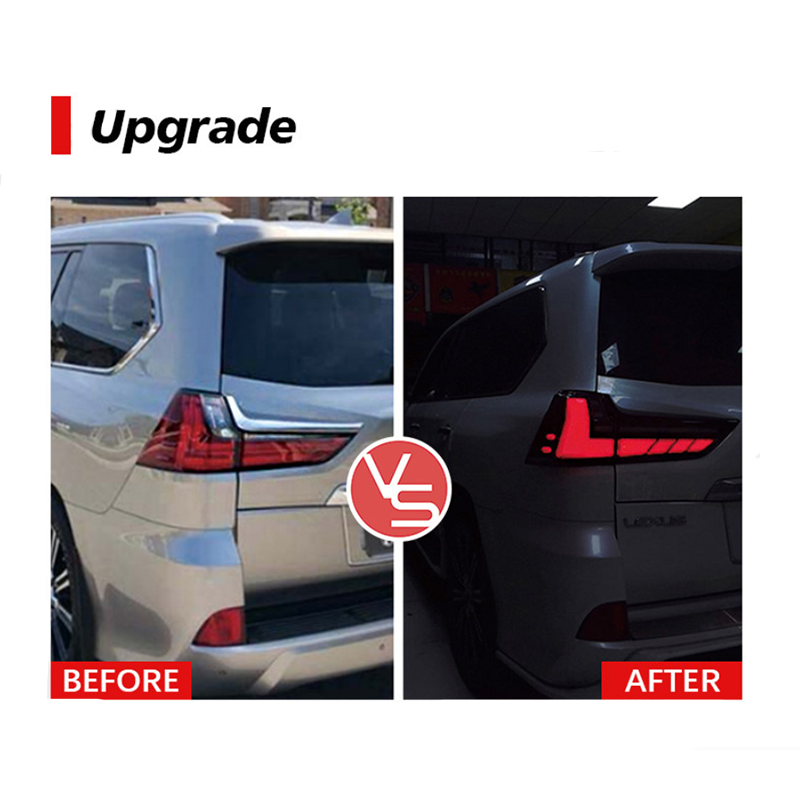 For 2016-2020 Lexus LX570 Tail Light Assembly Modified Tail Lights