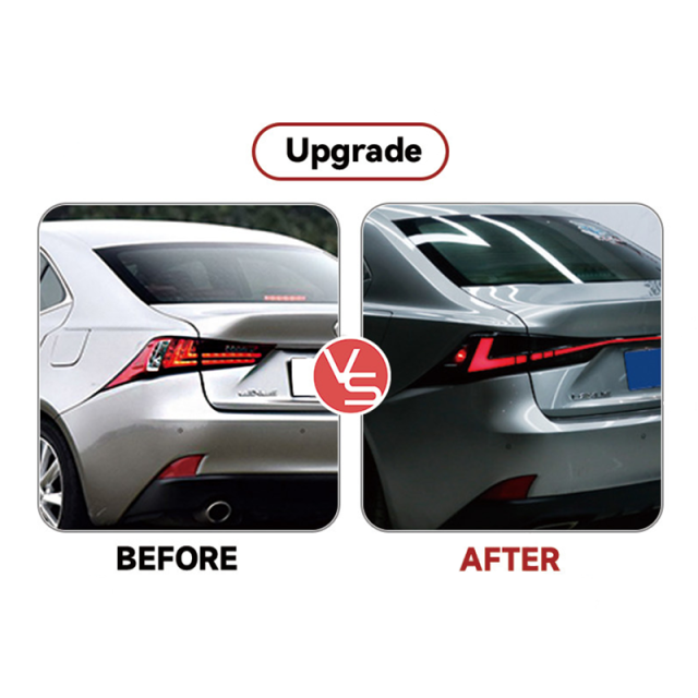 Suitable for Lexus IS250 IS350 RGB modification Rear tail light modification Rear tail