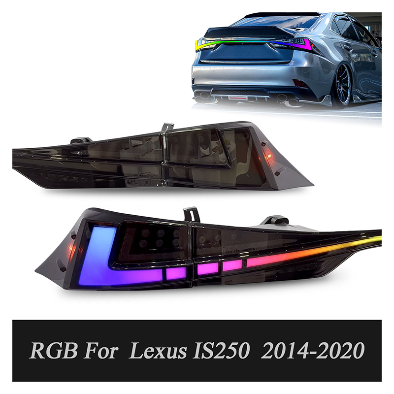 Suitable for Lexus IS250 IS350 RGB modification Rear tail light modification Rear tail