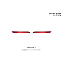 Suitable for Cayenne 9YO OE rear bumper reflector