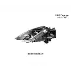 Suitable for Cayenne 9Y0.1 upgrade old and new models 9Y0.2 matrix headlights 2018-2023