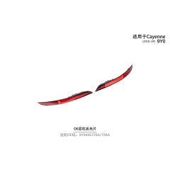 Suitable for Cayenne 9YO OE rear bumper reflector