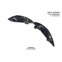 Suitable for 970.2 OE smoked taillights