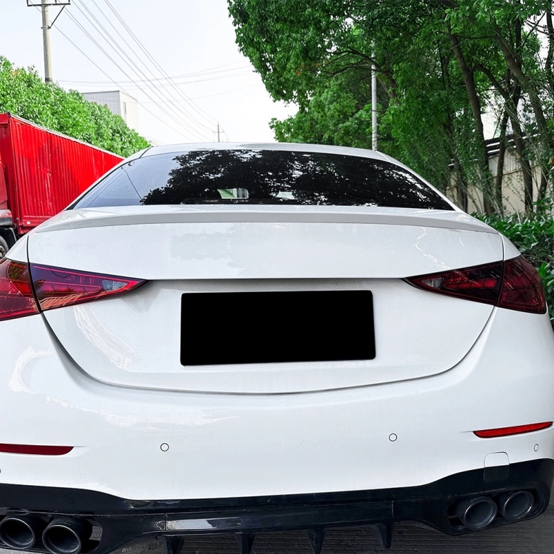 Benz Rear Wing Rear Wing Spoiler For Mercedes Benz C Class W206 AMG 2022+