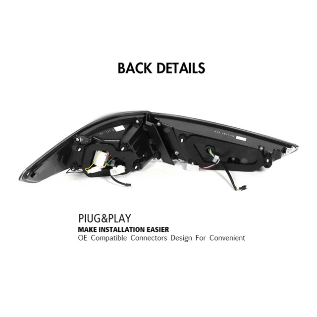 Hyundai Sonata  Led Tail Lights For 2018-2019 Hyundai Sonata Tail Light Assembly