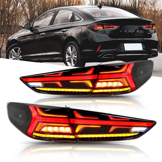 Hyundai Sonata  Led Tail Lights For 2018-2019 Hyundai Sonata Tail Light Assembly