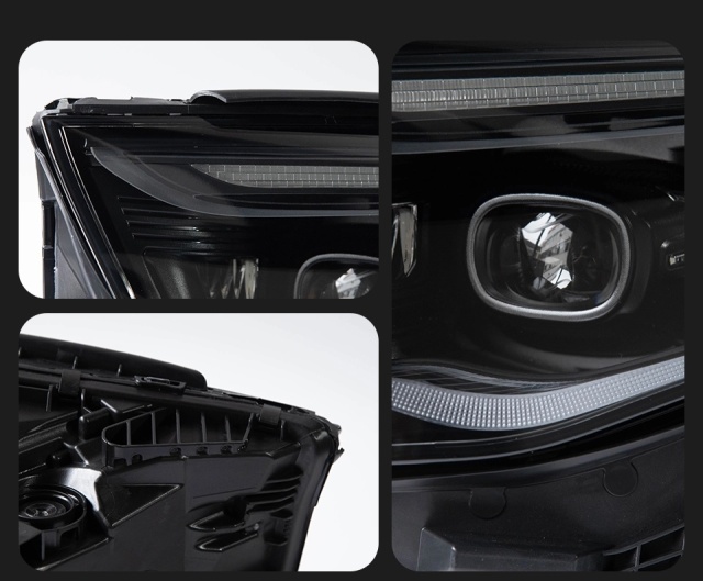 Mercedes-Benz E-CLASS Suitable for Mercedes-Benz E-Class W214 headlamp assembly low and high configuration LED double lens headlight