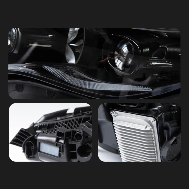 Mercedes-Benz E-CLASS Suitable for Mercedes-Benz E-Class W214 headlamp assembly low and high configuration LED double lens headlight