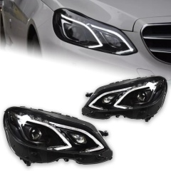 Mercedes-Benz E-CLASS Headlight For Benz W212 LED Headlights 2009-2016 W211 E300 Head Lamp Car Styling DRL Signal Projector Lens Automotive Accessorie