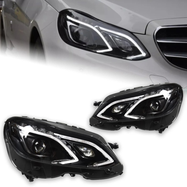 Mercedes-Benz E-CLASS Headlight For Benz W212 LED Headlights 2009-2016 W211 E300 Head Lamp Car Styling DRL Signal Projector Lens Automotive Accessorie