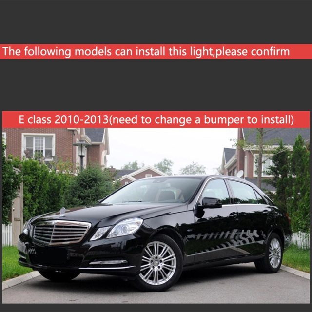 Mercedes-Benz E-CLASS Headlight For Benz W212 LED Headlights 2009-2016 W211 E300 Head Lamp Car Styling DRL Signal Projector Lens Automotive Accessorie