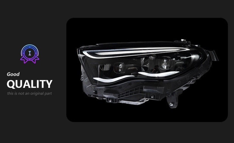 Mercedes-Benz E-CLASS Suitable for Mercedes-Benz E-Class W214 headlamp assembly low and high configuration LED double lens headlight