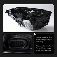 Mercedes-Benz E-CLASS Suitable for Mercedes-Benz E-Class W214 headlamp assembly low and high configuration LED double lens headlight