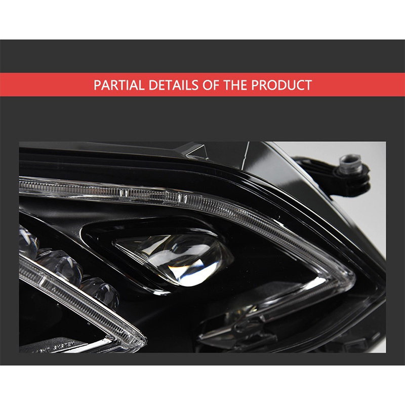 Mercedes-Benz E-CLASS Headlight For Benz W212 LED Headlights 2009-2016 W211 E300 Head Lamp Car Styling DRL Signal Projector Lens Automotive Accessorie