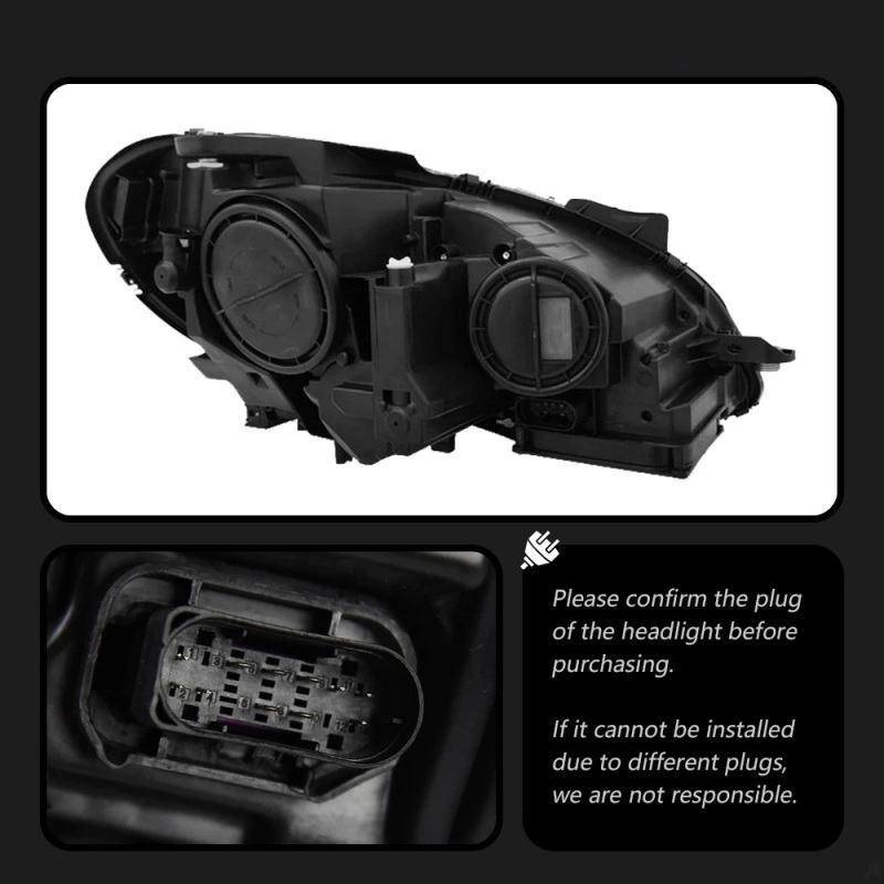 Mercedes-Benz E-CLASS Headlight For Benz W212 LED Headlights 2009-2016 W211 E300 Head Lamp Car Styling DRL Signal Projector Lens Automotive Accessorie