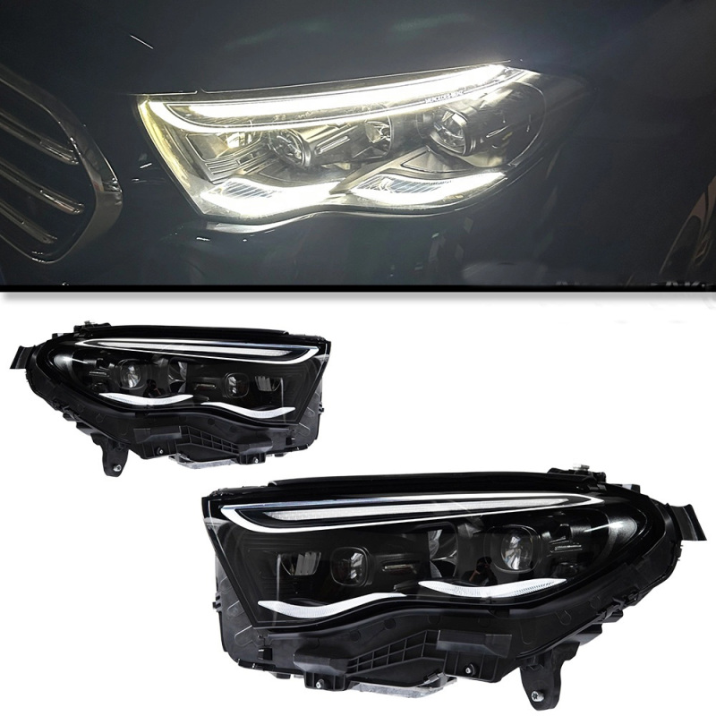 Mercedes-Benz E-CLASS Suitable for Mercedes-Benz E-Class W214 headlamp assembly low and high configuration LED double lens headlight