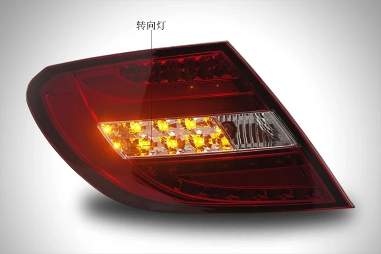 BMW 5 SERIES Car Styling for Benz W204 Tail Lights 2007-2013 C180 C200 C220 C300 LED Tail Lamp DRL Signal Brake Reverse Auto Accessories