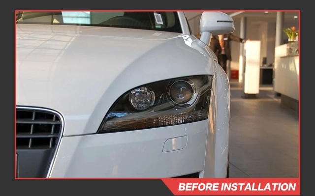 Audi TT Car Styling Headlights for Audi TT LED Headlight 2006-2012 Head Lamp Hid Bi Xenon DRL Signal Projector Lens Automotive Accessori