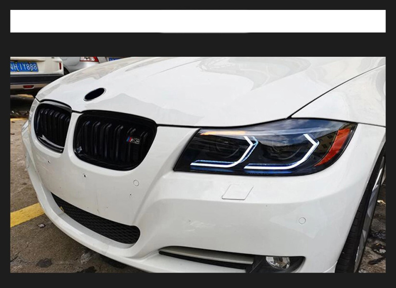 BMW 3 SERIES Car Styling Headlights for E90 3 Series LED Headlight 2005-2012 318 320 325 Head Lamp DRL H7 Signal Projector Lens Automotive Accessories