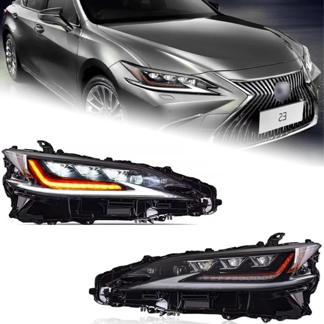 Lexus ES Car Styling Head Lamp for Lexus ES200 Headlights 2018-2021 ES300 LED Headlight DRL Signal Projector Lens auto Accessories