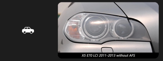 BMW 5 SERIES Car Styling Head Lamp for BMW X5 E70 Headlights 2007-2013 LED Blue Style DRL Signal Lamp Hid Automotive Accessories