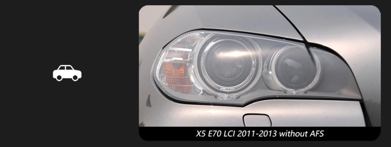 BMW 5 SERIES Car Styling Head Lamp for BMW X5 E70 Headlights 2007-2013 LED Blue Style DRL Signal Lamp Hid Automotive Accessories