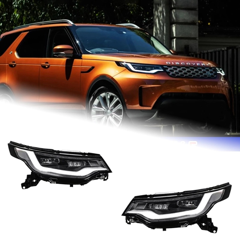 LAND ROVER DISCOVERY Head Lamp for Land Rover Discovery 5 LED Headlight 2017-2020 LR5 Headlights DRL Turn Signal High Beam Angel Eye Projector