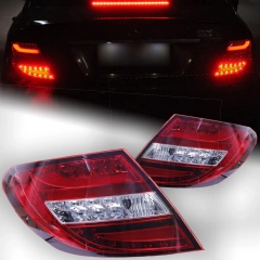 BMW 5 SERIES Car Styling for Benz W204 Tail Lights 2007-2013 C180 C200 C220 C300 LED Tail Lamp DRL Signal Brake Reverse Auto Accessories
