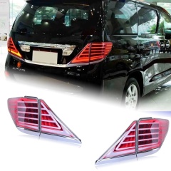 TOYOTA Alphard Car Styling for Toyota Alphard Tail Lights 2009-2014 LED Tail Lamp LED DRL Brake Dynamic Signal Reverse auto Accessories
