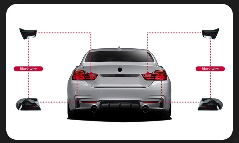 BMW 3 SERIES Car Lights for BMW F32 Tail Light 2012-2019 F82 LED Tail Lamp F36 M4 GTS 428i 435i DRL Dynamic Signal Automotive Accessories
