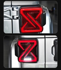 Jeep Wrangler Car Styling Tail Lamp for Jeep Wrangler Tail Lights 2018-2023 Wrangler LED Tail Light LED DRL Signal auto Accessories