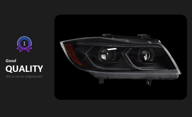 BMW 3 SERIES Car Styling Headlights for E90 3 Series LED Headlight 2005-2012 318 320 325 Head Lamp DRL H7 Signal Projector Lens Automotive Accessories