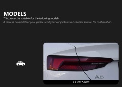 Audi A5 Suitable for Audi A5 2017-2020 taillight upgrade assembly