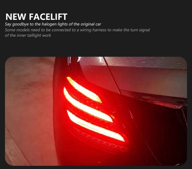 Mercedes-Benz E-CLASS Car Styling Tail Lamp for BENZ W213 LED Tail Light 2016-2019 E200 E300 E260 E350 DRL Turn Signal Stop Brake Auto Accessories