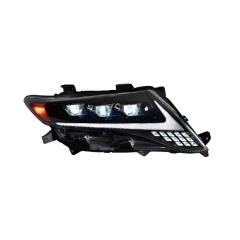 TOYOTA Harrier Car Styling Head Lamp for Toyota Harrier Venza Headlights 2008-2013 LED Headlight DRL Projector Lens Automotive Accessories